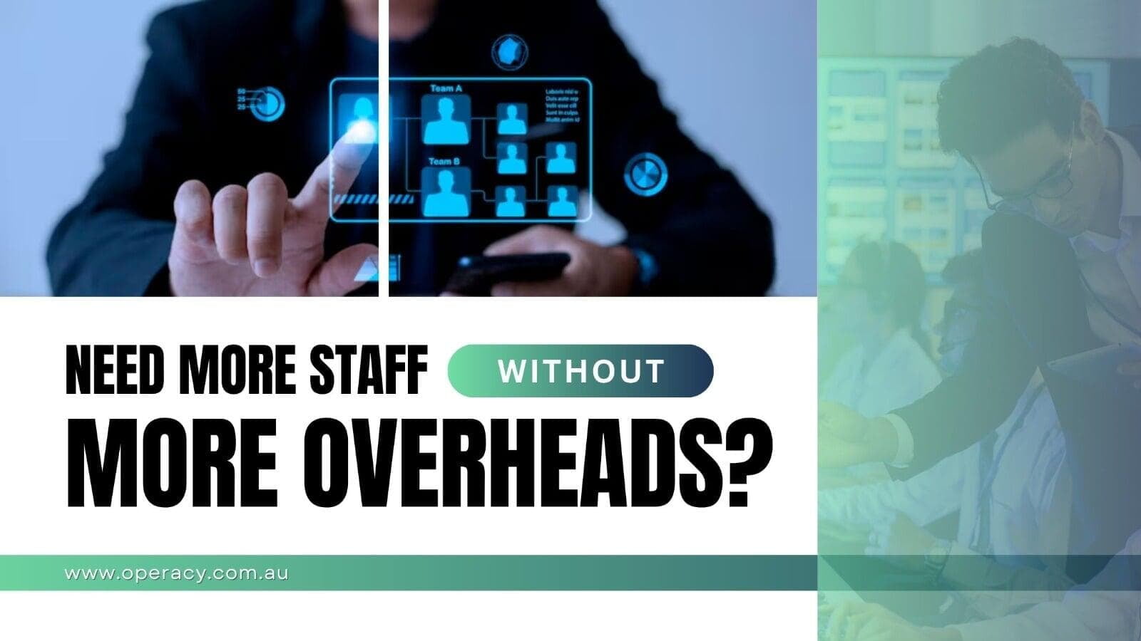 need more staff